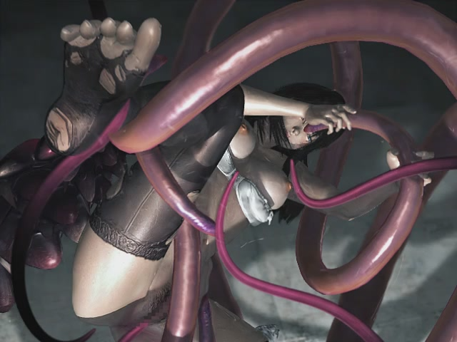 Tentacle and Girl (Raw)